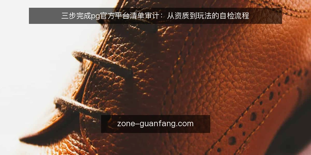 三步完成pg官方平台清单审计:从资质到玩法的自检流程 — 为什么现在需要做pg官方清单审计 配图